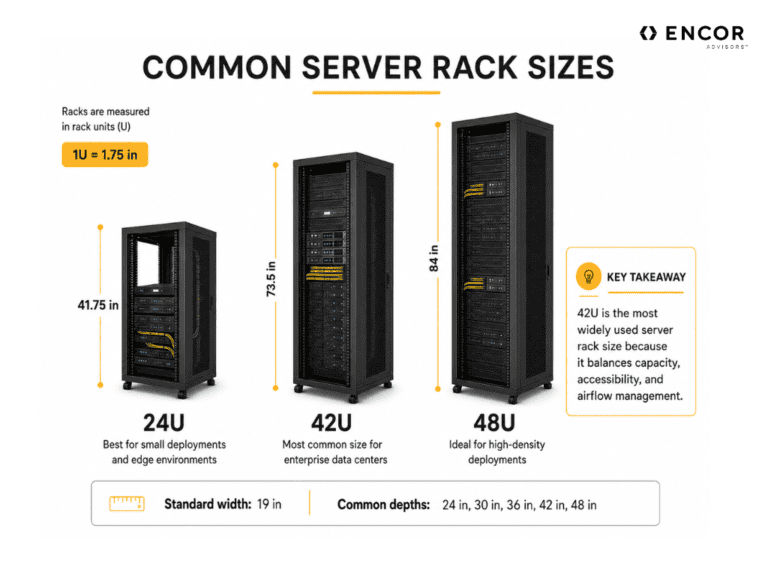 Data Center Server Rack: The Ultimate Guide [2026] - ENCOR Advisors
